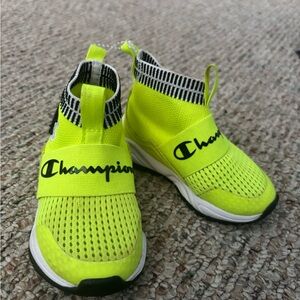 Champion Kids Neon Yellow Sneakers